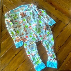 Little Sleepies Limited edition Toy Story Long sleeve pajamas 3T